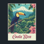 Costa Rica Paradise Postkarte<br><div class="desc">Tauchen Sie ein in die lebendige Schönheit Costa Ricas. Diese Postkarte zeigt üppige Regenwälder,  atemberaubende Strände und exotische Tierwelt.</div>