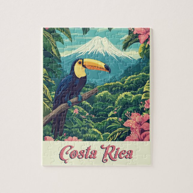 Costa Rica Paradise Puzzle (Vertikal)