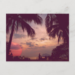 Costa Rica Playa Flamingo Paradise Found Postkarte