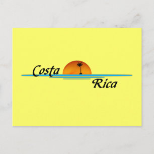 Costa Rica Postcard Postkarte