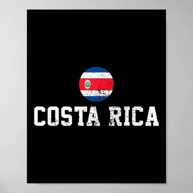 Costa Rica Poster (Vorne)