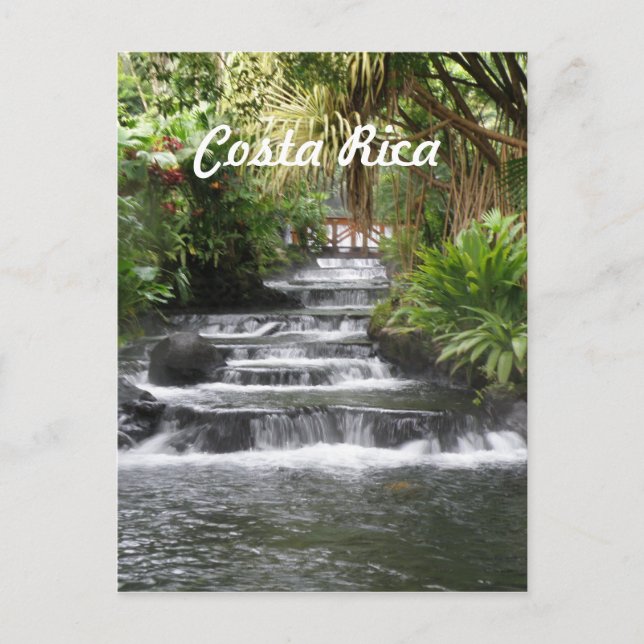Costa Rica Postkarte (Vorderseite)