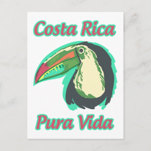 Costa Rica Postkarte
