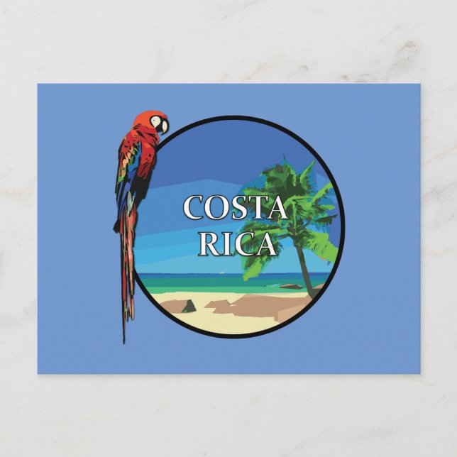 Costa Rica - Postkarte (Vorderseite)