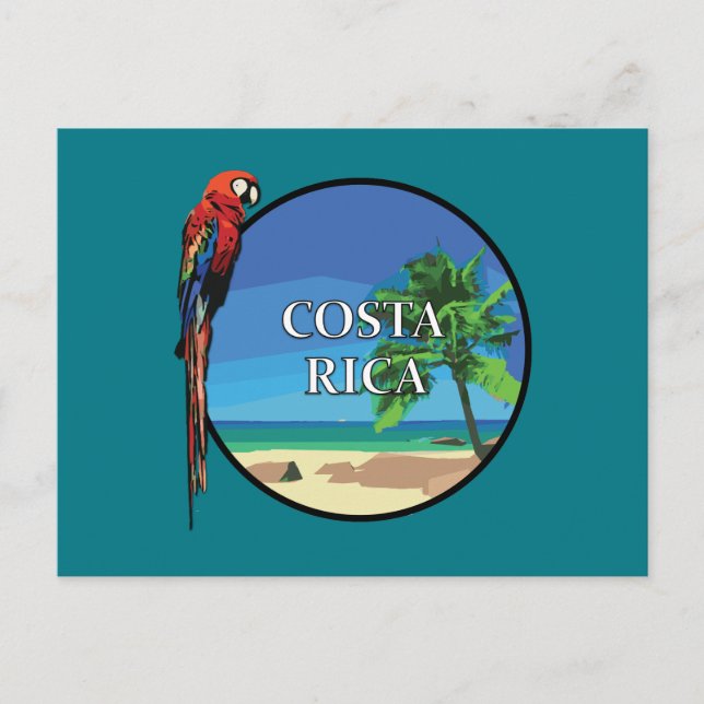 Costa Rica - Postkarte (Vorderseite)