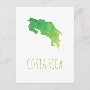 Costa Rica Postkarte