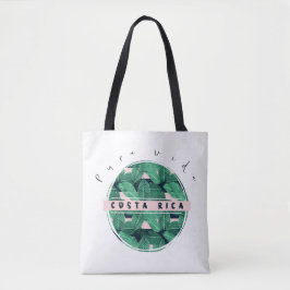 Costa Rica Pura Vida Dschungel-Andenken-Tasche