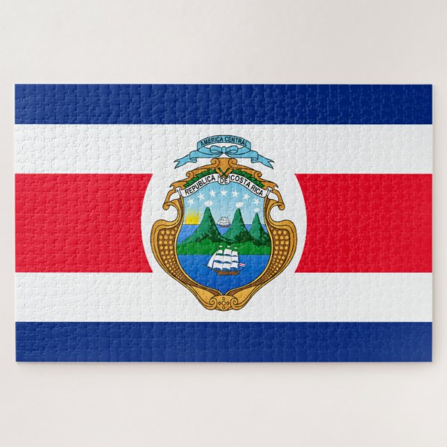 Costa Rica Puzzle (Horizontal)