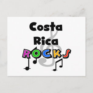 Costa Rica Rocks Postkarte