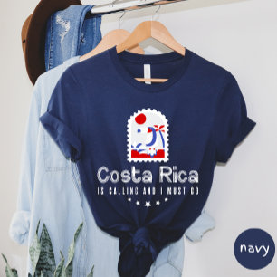 Costa Rica ruft an und ich muss T - Shirt gehen