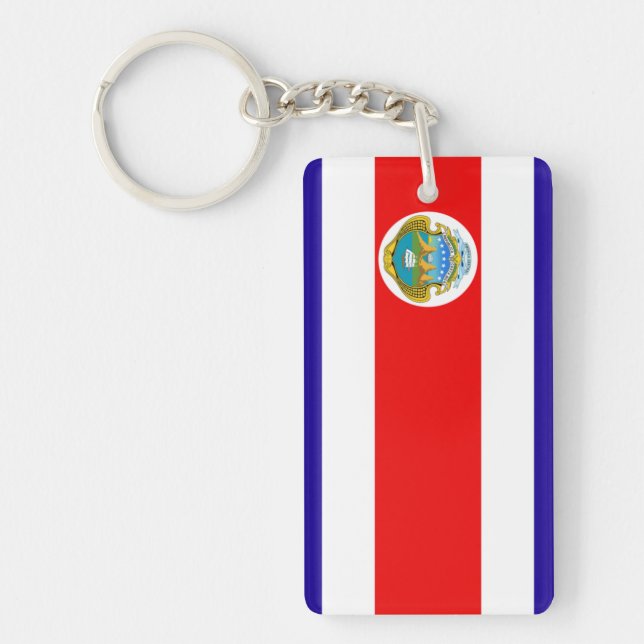 Costa Rica Schlüsselanhänger (Vorderseite)