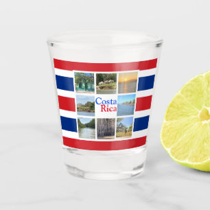 Costa Rica Schnapsglas