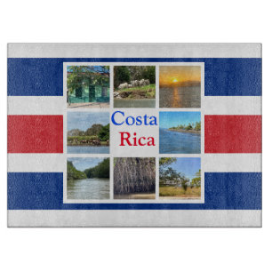 Costa Rica Schneidebrett