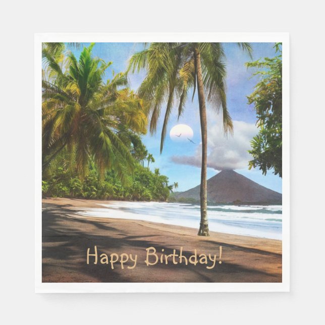 Costa Rica Serviette (Vorderseite)