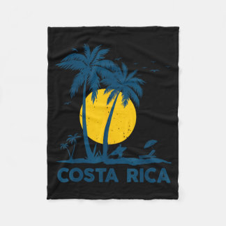 Costa Rica Souvenir Strand Fleecedecke