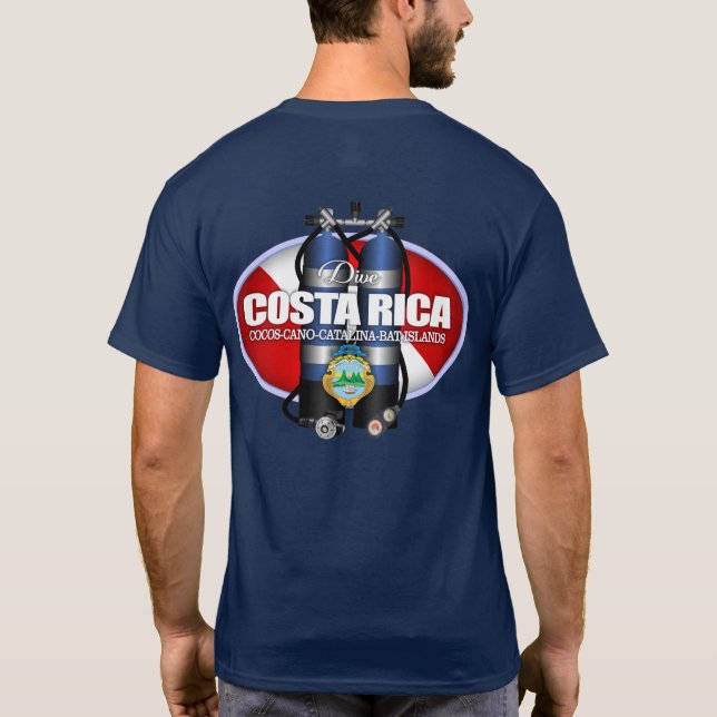 Costa Rica (ST) T-Shirt (Rückseite)