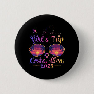 Costa Rica Strand Sommer Sonnenbrille Mädchen Reis Button