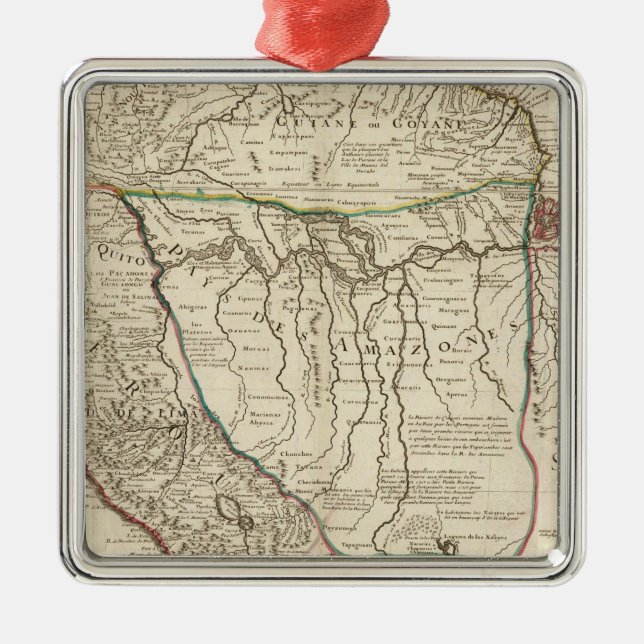 Costa Rica, Südamerika Ornament Aus Metall (Vorne)