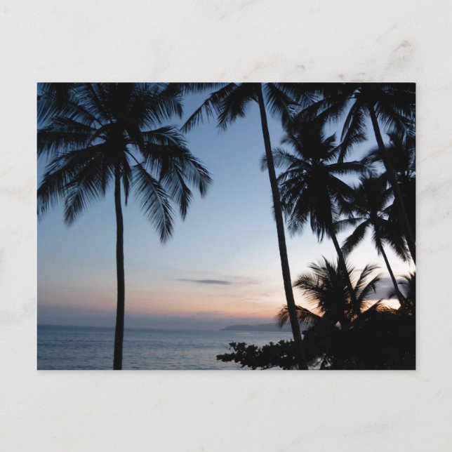 Costa Rica Sunrise Postkarte (Vorderseite)