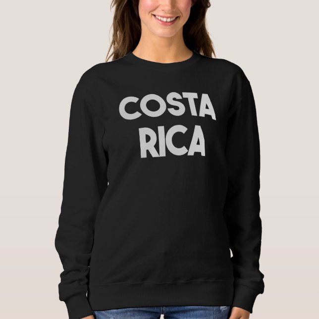 Costa Rica   Sweatshirt (Vorderseite)