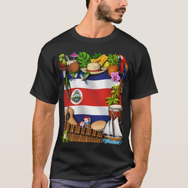 Costa Rica T-Shirt (Vorderseite)