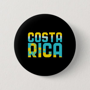 Costa Rica T-Shirt Urlaub Souvenir Reise Geschenk  Button