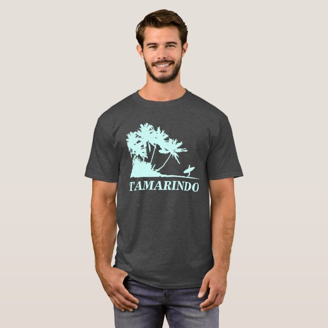 Costa Rica Tamarindo Surfing Beach Souvenir T-Shirt (Vorne ganz)