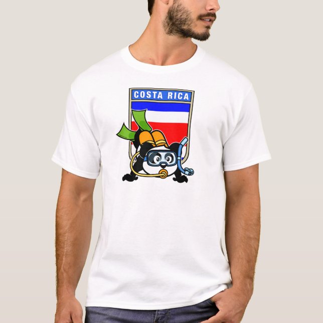Costa Rica Tauchplatz T-Shirt (Vorderseite)