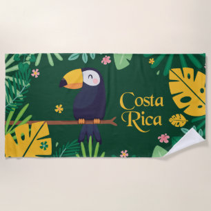 Costa Rica Toucan Strandtuch