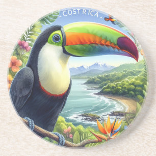 Costa Rica Toucans, Pura Vida Getränkeuntersetzer