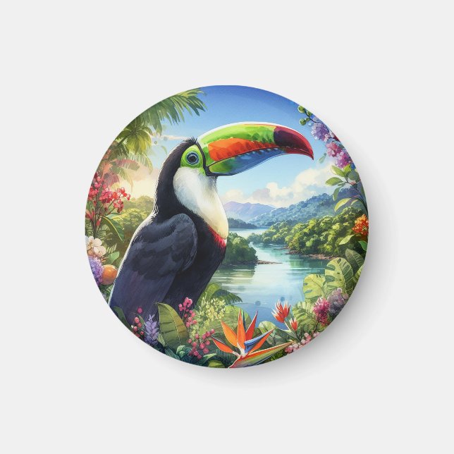 Costa Rica Toucans, Pura Vida Magnet (Vorne)