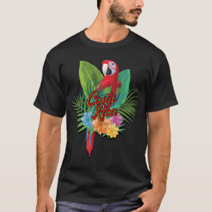 Costa Rica tropischen Papagei farbenfroh Costa Ric T-Shirt