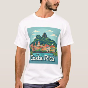🌸 Costa Rica Tropischer Ozeanwind Urlaubsstil T-Shirt