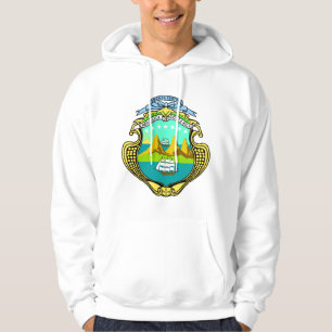 Costa Rica-Wappen CR Hoodie