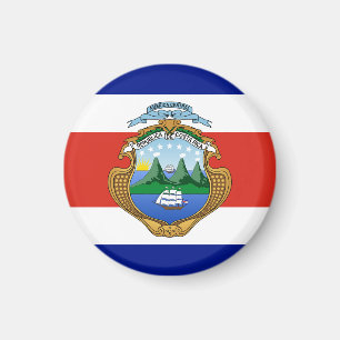 Costa Rica (Wappen/Flagge) Magnet