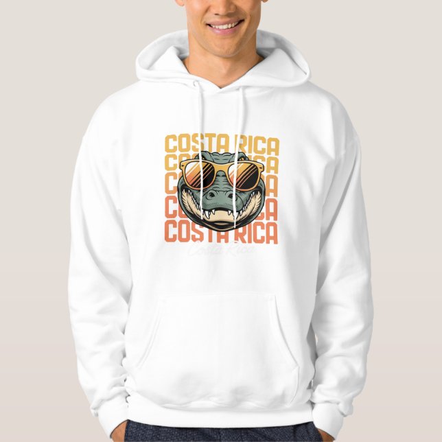 Costa Rica Wildlife Hoodie (Vorderseite)