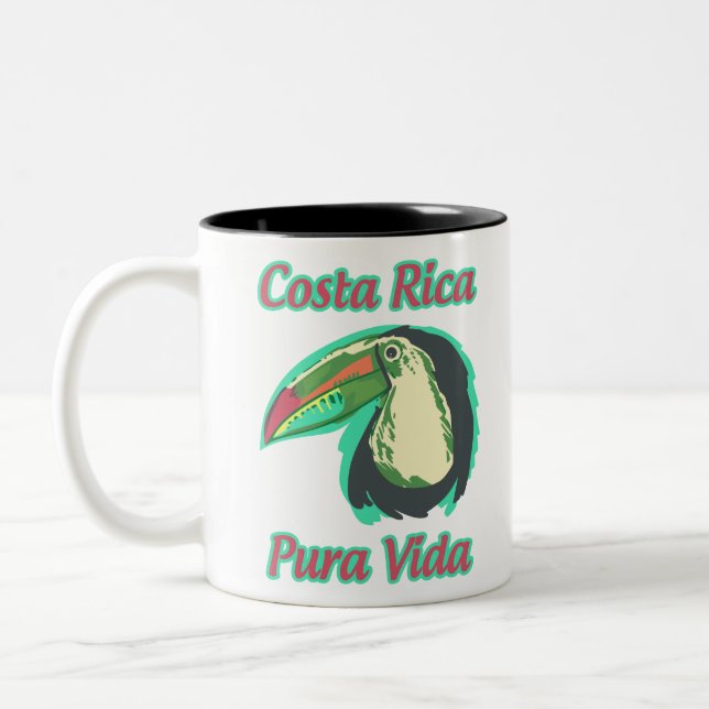 Costa Rica Zweifarbige Tasse (Links)