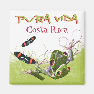Costa Rican Pura Vida Magnet
