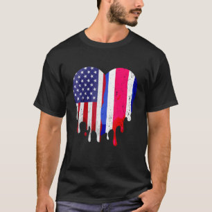 Costa Ricaner Patriot Grown Country Melting T-Shirt