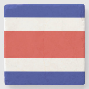 Costa-ricanische Zivilflagge Steinuntersetzer