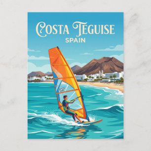 Costa Teguise Spanien Postkarte