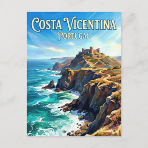 Costa Vicentina Portugal Postkarte