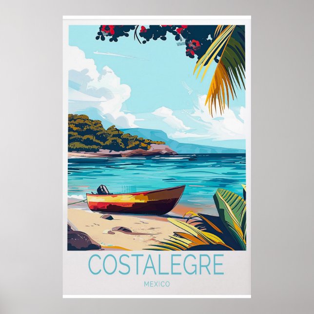 Costalegre-Reiseposter Poster (Vorne)