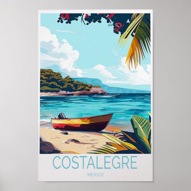 Costalegre Travel Poster (Vorne)