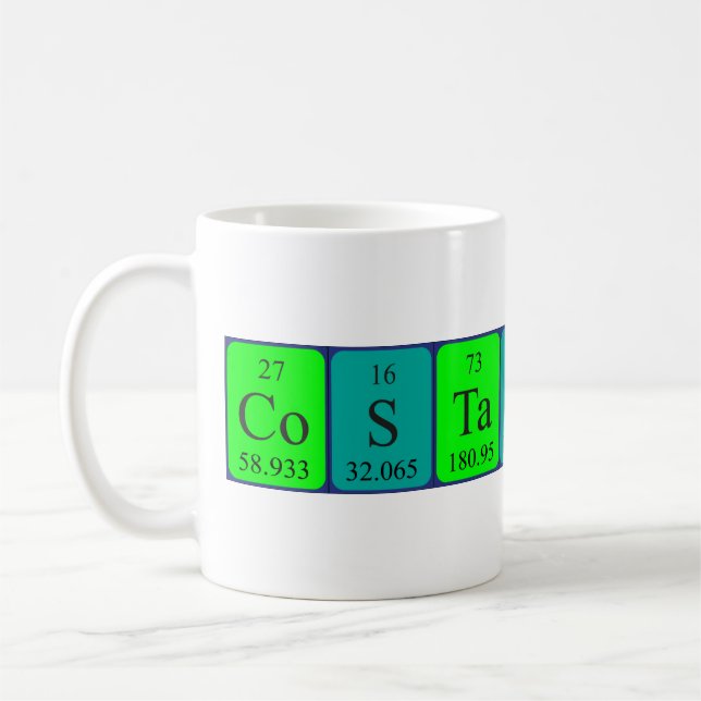 Costantino Periodenname Tasse (Links)