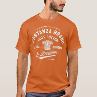 Costanza Brand Cotton Baseball Uniformen T-Shirt