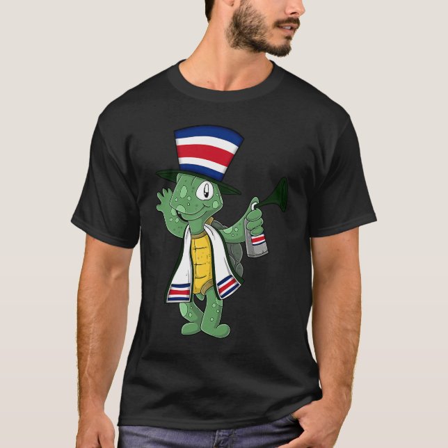 Costarican Fan Turtle T-Shirt (Vorderseite)