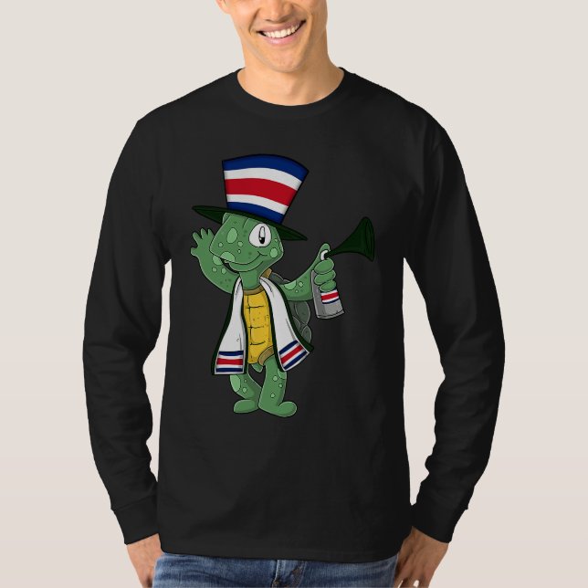 Costarican Fan Turtle T-Shirt (Vorderseite)