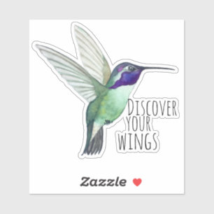 Costa's Hummingbird-Sticker Aufkleber