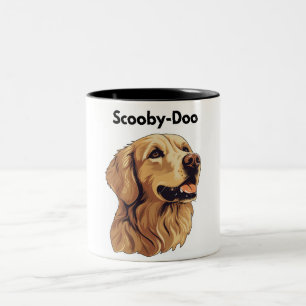 Costum Dog Scooby-Doo-Tasse Zweifarbige Tasse